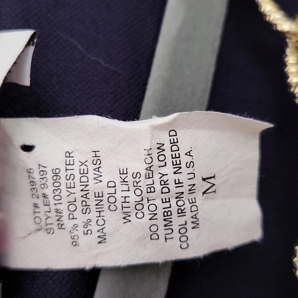 Urban Rose Navy A Line Dress - Picture 13 of 13